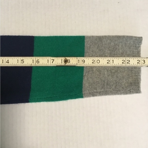 Lord&taylor 100%cashmere striped sweater S/P - Picture 5 of 6